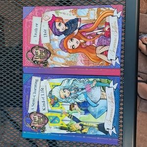 Ever after high "truth or hair" , " semi charming kind of lifebook" Monster high